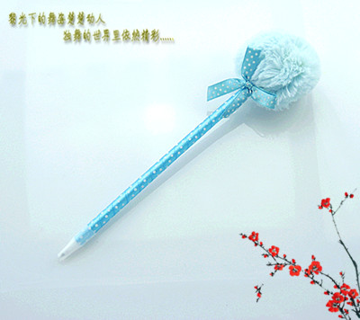 韩国SAKOX*公主笔*毛毛笔*毛绒笔*	