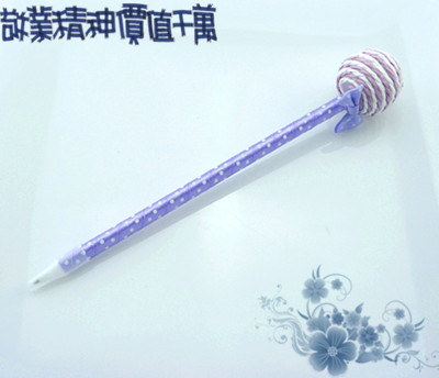 韩版创意棒棒糖圆珠笔	