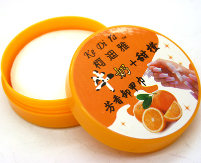 速洁环保卸甲巾 不伤指甲牛奶卸甲巾