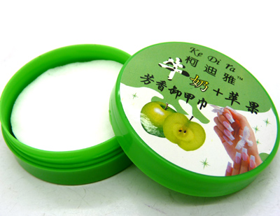 速洁环保卸甲巾 不伤指甲牛奶卸甲巾