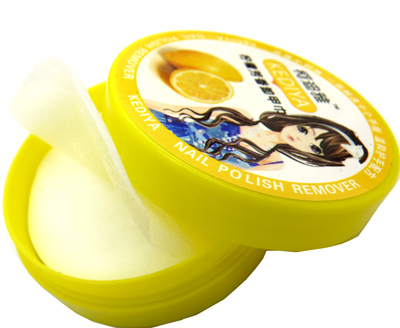 速洁环保卸甲巾 不伤指甲---水果卸甲巾