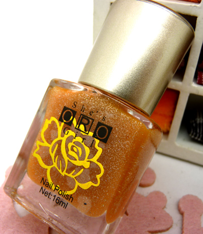 O.R.O She'S方瓶水果指甲油-3033	