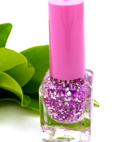 美甲亮片指甲油 环保璀璨闪粉美甲油
