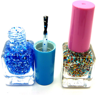 美甲亮片指甲油 环保璀璨闪粉美甲油