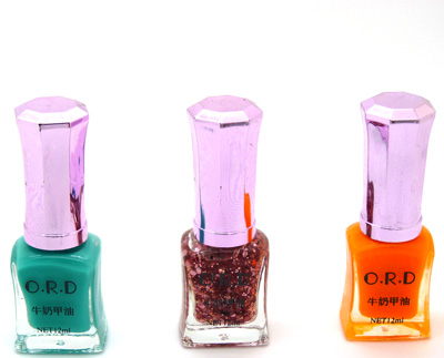 新款指甲油 环保牛奶指甲油 专业彩妆美甲 