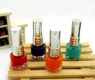  指甲油 彩色美甲工具用品 裸色亮片指甲油	