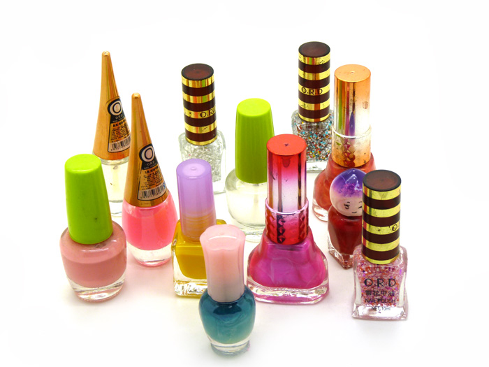 特价靓色72变环保美甲油 糖果裸色 -特价炫彩指甲油套装