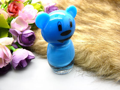 可爱小熊 水性指甲油胶套装24瓶彩色无毒无伤害