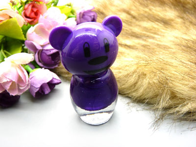 可爱小熊水性指甲油胶套装24瓶彩色无毒无伤害