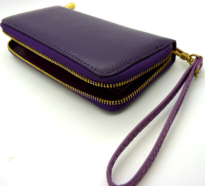 复古时尚简约钱包 女长款韩版大容量女式钱夹手包 拉链多层钱夹	