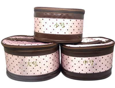 韩国大中小号化妆包套三化妆品收纳包 大容量多功能收纳包-3个包包组合