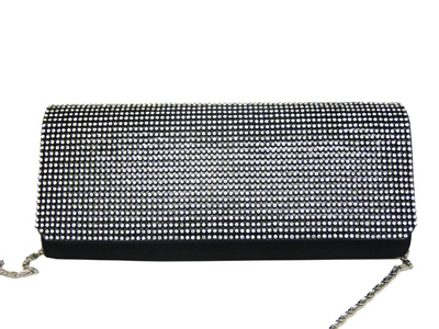 全国最低价专柜WEIBPEARL 新款满钻手包双面全钻石女包新娘礼服小包宴会手拿包	