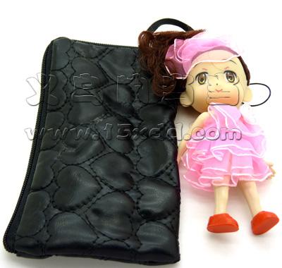 新款包包 时尚可爱女童芭比娃娃零钱包手拎包