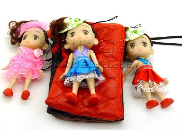 新款包包 时尚可爱女童芭比娃娃零钱包手拎包