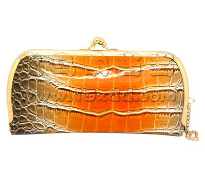 新款韩版 淑女型弯腰钱夹 女士钱包 时尚印花亮皮炫丽纹理 手拿包