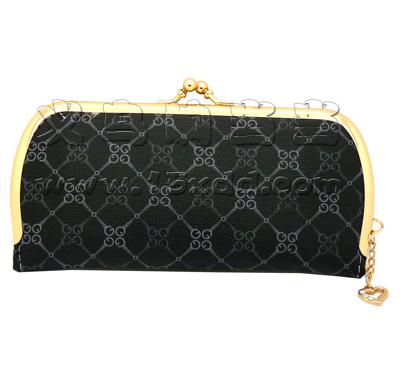 新款淑女型女士钱包钱夹 复古弯边钱包 时尚女士钱包手包