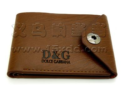 新款钱包男士短款钱包皮夹 韩版学生钱包多卡位零钱包	