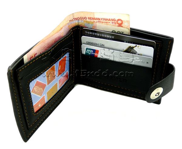 新款钱包男士短款钱包皮夹 韩版学生钱包多卡位零钱包