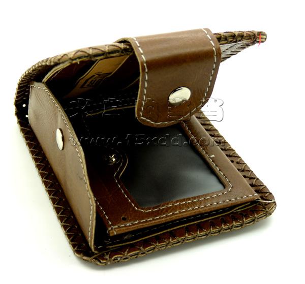 正品短款竖款男士钱包 横款个性韩版男式皮夹复古钱夹 学生钱包礼物	