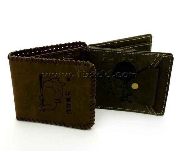 正品短款竖款男士钱包 横款个性韩版男式皮夹复古钱夹 学生钱包礼物	