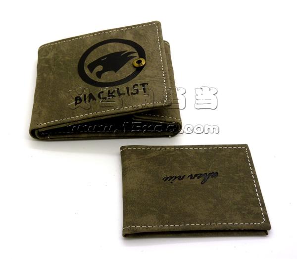 新款男士钱包 横款个性韩版男式皮夹复古磨砂钱夹 学生钱包礼物