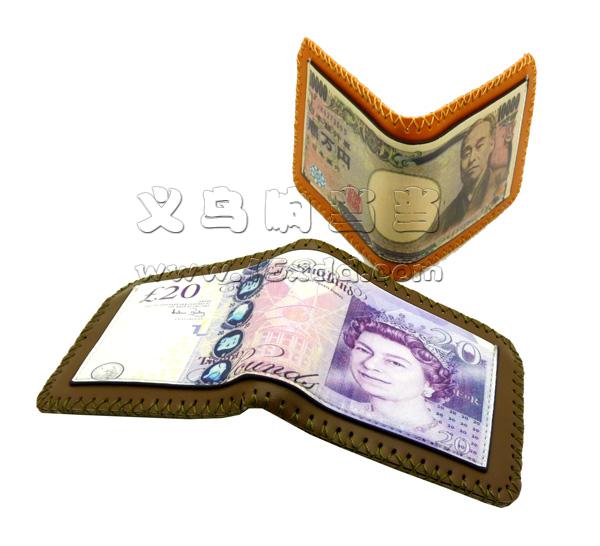 新款个性时尚钱包 男士短款钱夹 正品韩版钱币钱包