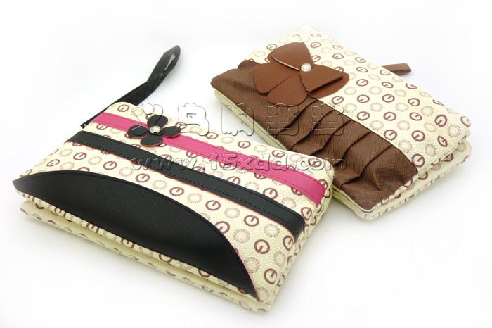 新款大容量双拉链女士钱包女长款单肩钱包 手拿包手包斜挎包 -时尚女包	