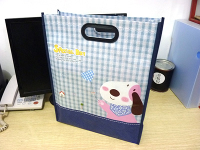 中号简约经典款手提防水妈妈咪包环保袋大容量环保购物袋韩国防水环保袋（中号）