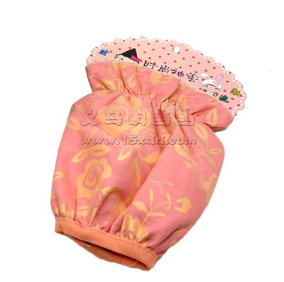 秋冬新款个性迷彩防污双层网纱套袖 女通用护袖套短款 -6号