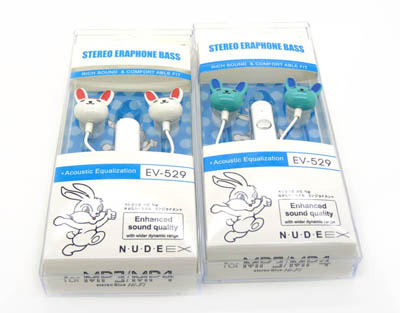 可爱hello Kitty耳机猫头 入耳式MP3 -卡通耳机通用耳机KT100	