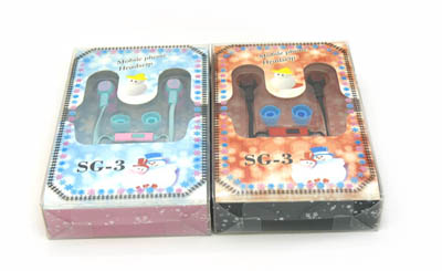 电脑手机耳机入耳式耳麦耳塞线控带麦克风话筒 -多功能耳机SG-3