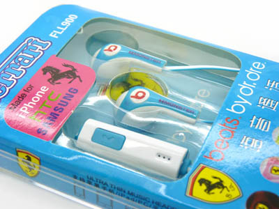 电脑手机mp3耳机入耳式耳麦耳塞式带麦克风 -可通话耳机FLL900