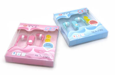 手机耳机 带麦低音入耳式手机耳机 耳塞 线控带话筒耳机 -电脑通用耳机SLA-795