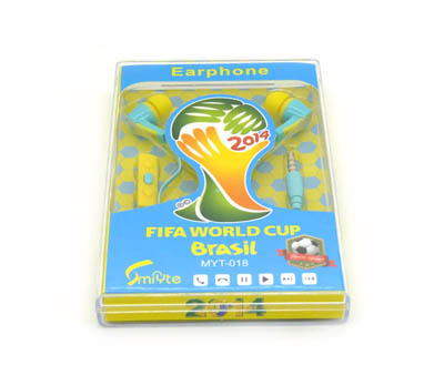 手机耳机 电脑耳麦入耳音乐耳塞 通用台式电脑耳机 -带麦克风MYT-018