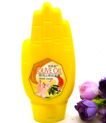  补水防裂美白滋润 手掌型香味手霜---法特莉掌型护手霜