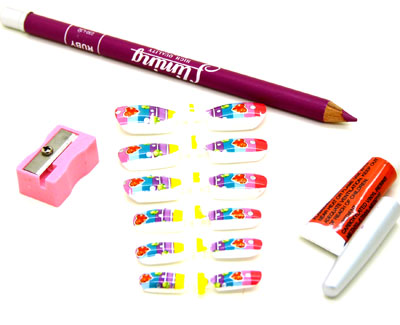 欧罗蒂时尚眉笔美甲组合4件套装302