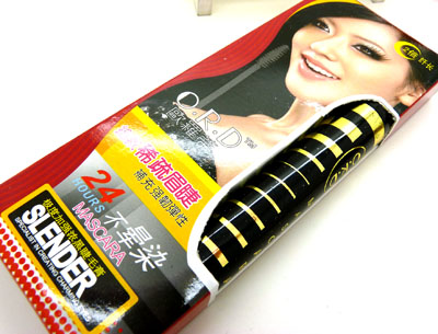 增长液防水睫毛膏---602快速浓黑密翘浓密抢眼睫毛膏