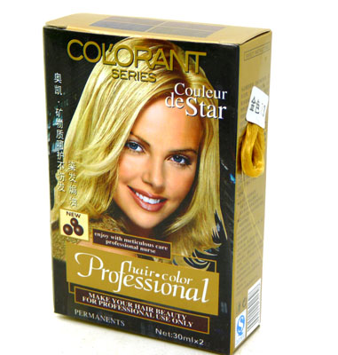  植物染发剂 染发霜染发剂----带发染发剂	