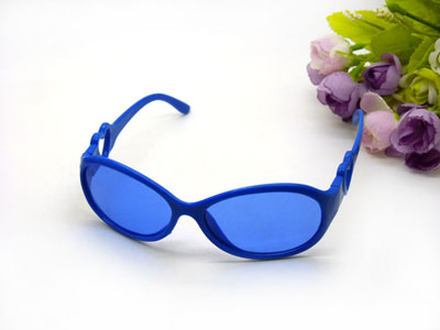 儿童太阳镜批发 2-8岁男童女童爱心太阳眼镜-12009小孩	