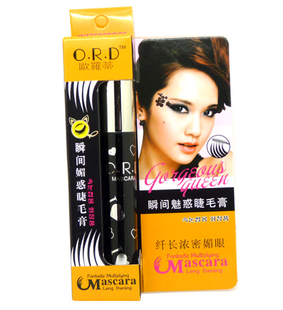 欧羅蒂魅惑纤长浓密卷翘润泽睫毛膏 B01