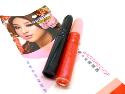 欧羅蒂纤翘睫毛膏唇+水亮唇彩 彩妆化妆组合	