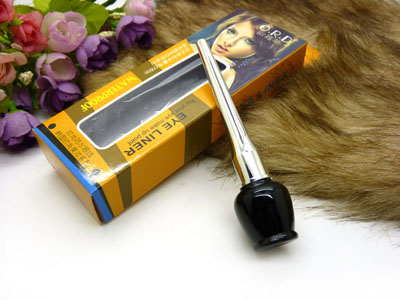 韩国3CE防晕染持久眼线液 黑色软头1号