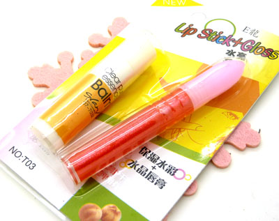 唇彩 唇膏组合套装---T05唇膏+唇彩组合	