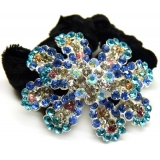 日韩时尚精品头扣 水钻头扎 梅花 女士靓丽头扣