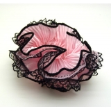 绢纱头圈 发绳布艺发圈头花橡皮筋头绳