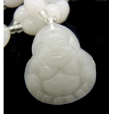 翡翠玉佛吊坠 冰种项坠 玉器玉佩 佛珠项链