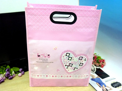 大号环保袋印花包卡通购物袋手提休闲礼品袋 韩国环保手提袋（大号）	