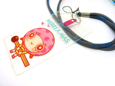 学生证公交卡套 挂脖证件胸卡吊绳 5号