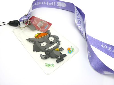  学生证公交卡套 挂脖证件胸卡吊绳 11号	