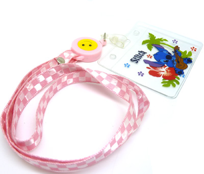 工作证胸卡 带伸缩扣挂绳 厂牌学生证 6号